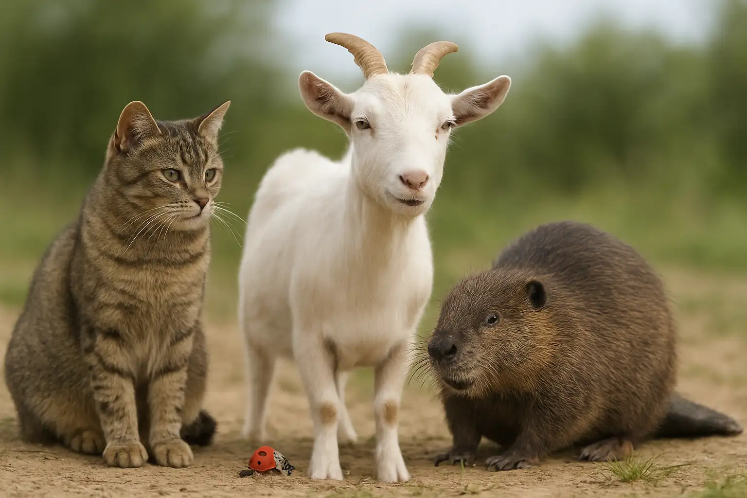 Sélection d’animaux en C présentés dans un décor naturel réaliste